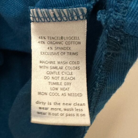 Toad & Co Rosemarie Dress~ Medium, Teal, excellent condition - Picture 6 of 7